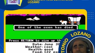 Floppy 58 – The Oregon Trail con Antonio Lozano