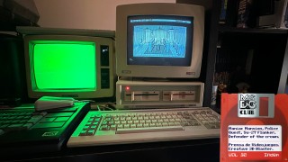 MS-DOS CLUB – Vol 32 – Maniac Mansion, Defender of the crown, Police Quest y prensa de videojuegos con Jose Luis Sanz.